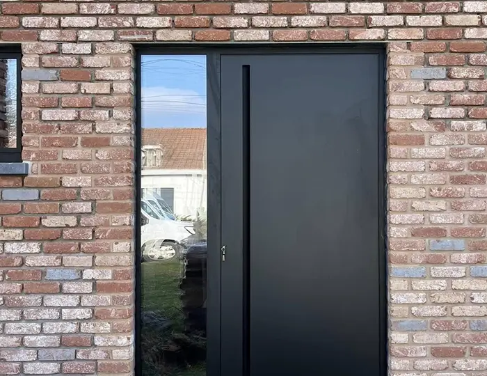 Nouvelle porte avec vitre